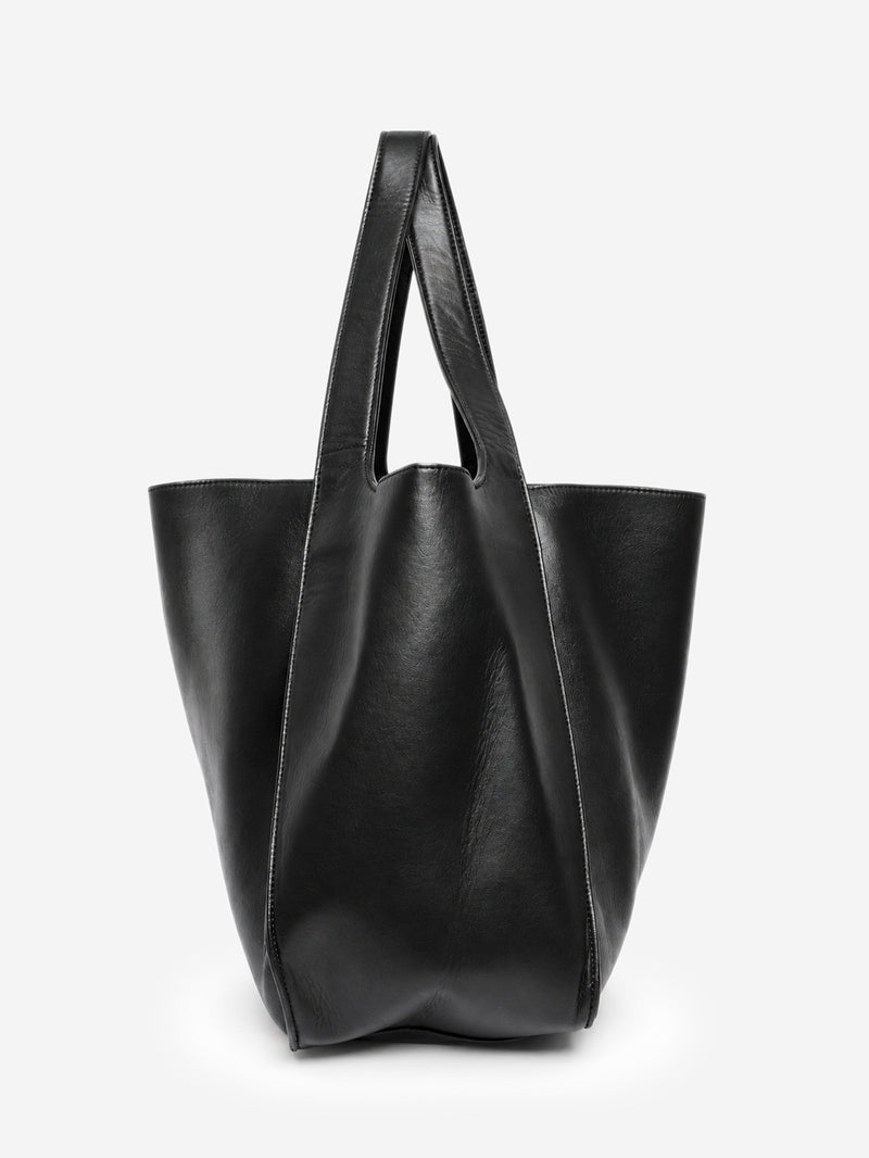Black Alter Mat perforated Logo tote bag Tote Bags Stella McCartney 