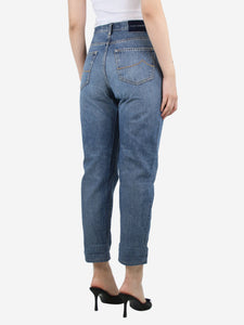 Jacob Cohen Blue washed denim jeans - size UK 8