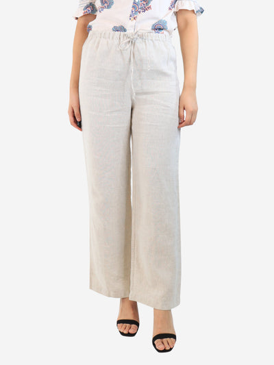 Beige linen trousers - size S Trousers Reformation 