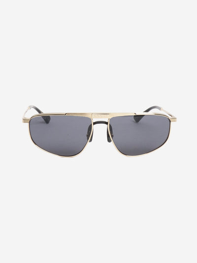 Gold aviator sunglasses