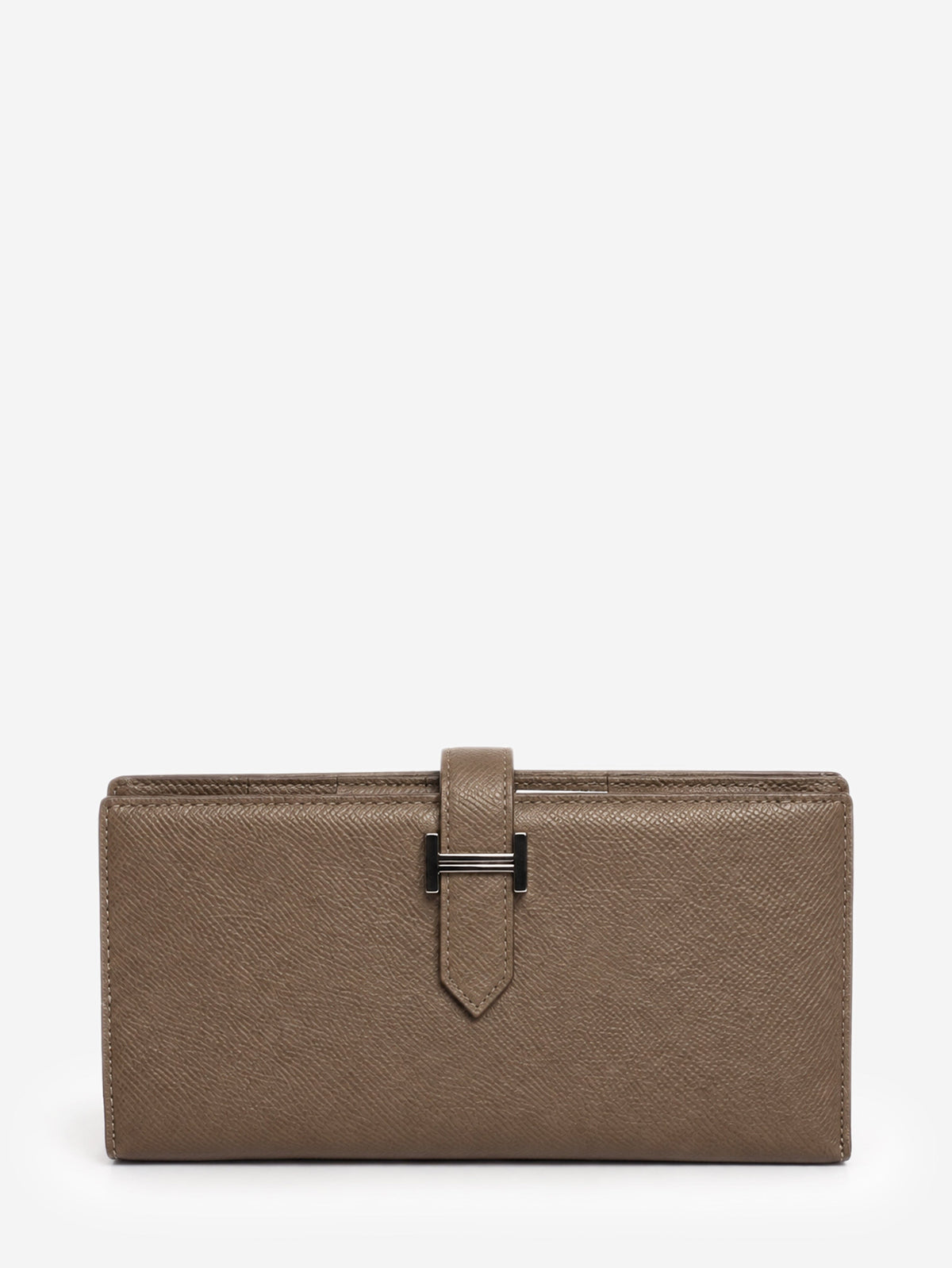 Etoupe Epsom leather Bearn wallet Wallet Hermes 