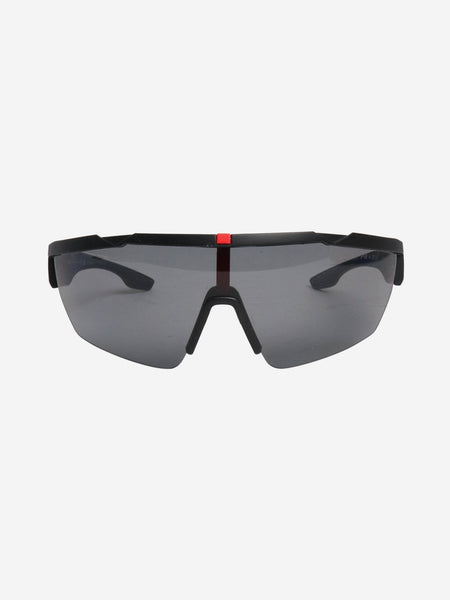 Black sportswear sunglasses product image