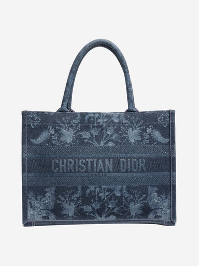 Blue 2021 medium denim Book Tote Tote Bags Dior 