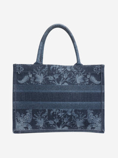Blue 2021 medium denim Book Tote Tote Bags Dior 