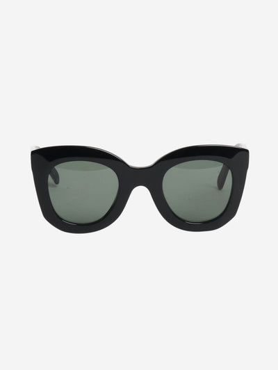 Black cat eye sunglasses