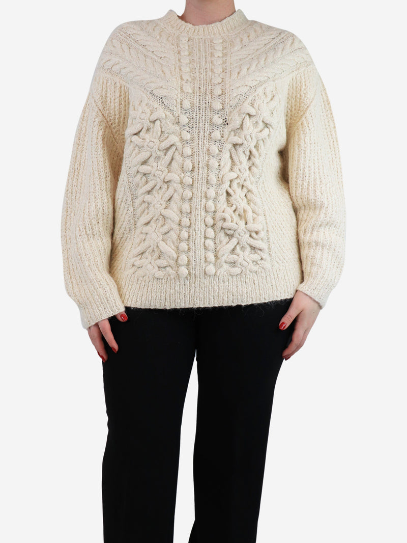 Osian cable knit jumper