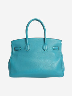 Blue 2014 Birkin 30 Top Handle Bags Hermes 