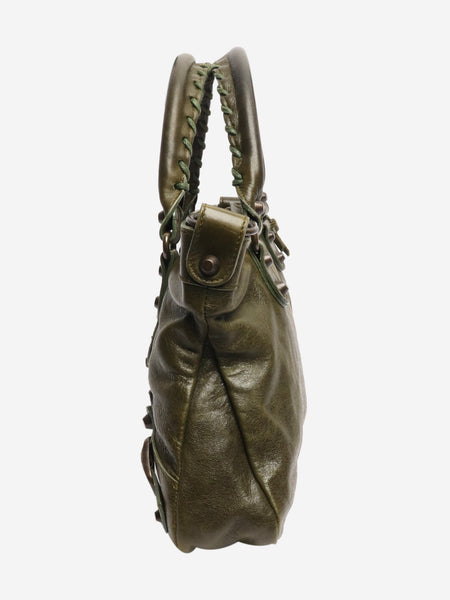 Moss green small City bag alternate image