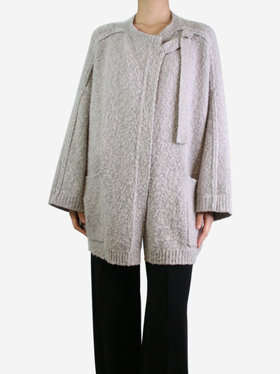 Grey cashmere-blend cardigan - size XS Knitwear Chloe 