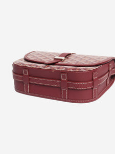 Goyard Plum Belvedere crossbody bag