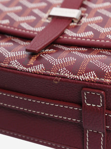 Goyard Plum Belvedere crossbody bag