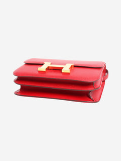 Red Constance 18 bag in Epsom leather Cross-body bags Hermes 