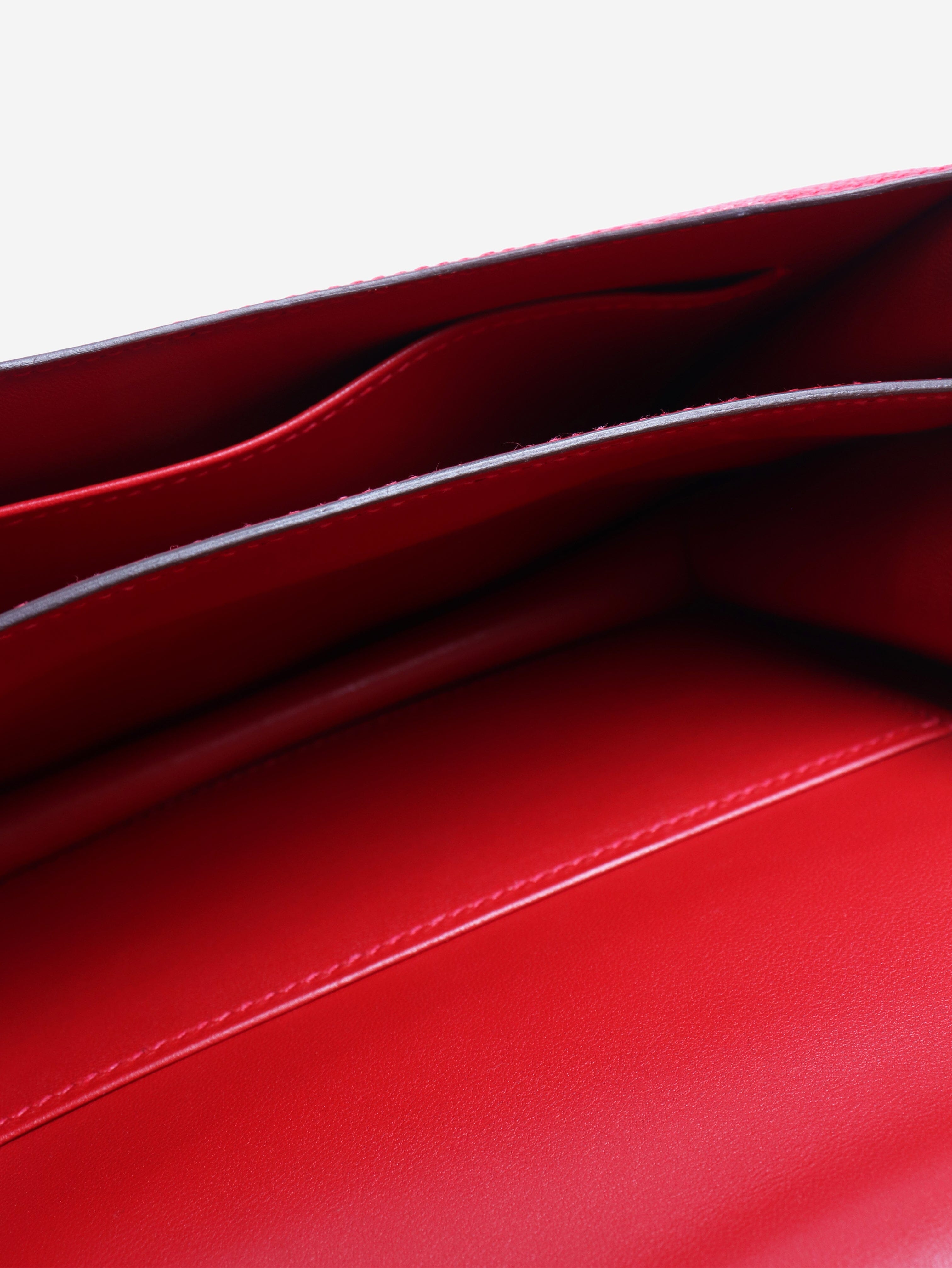 Red Constance 18 bag in Epsom leather Cross-body bags Hermes 