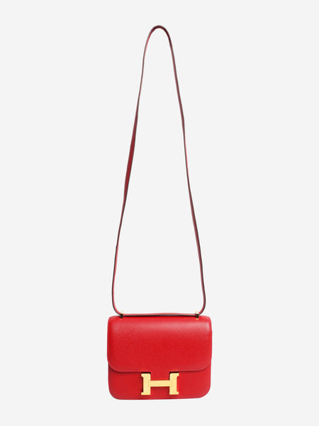 Red Constance 18 bag in Epsom leather alternate image