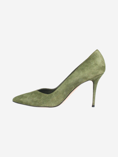 Green suede pointed toe heels - size EU 36 Heels Manolo Blahnik 