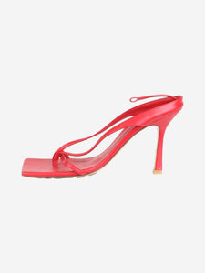 Bottega Veneta Red leather sandal heels - size EU 38.5
