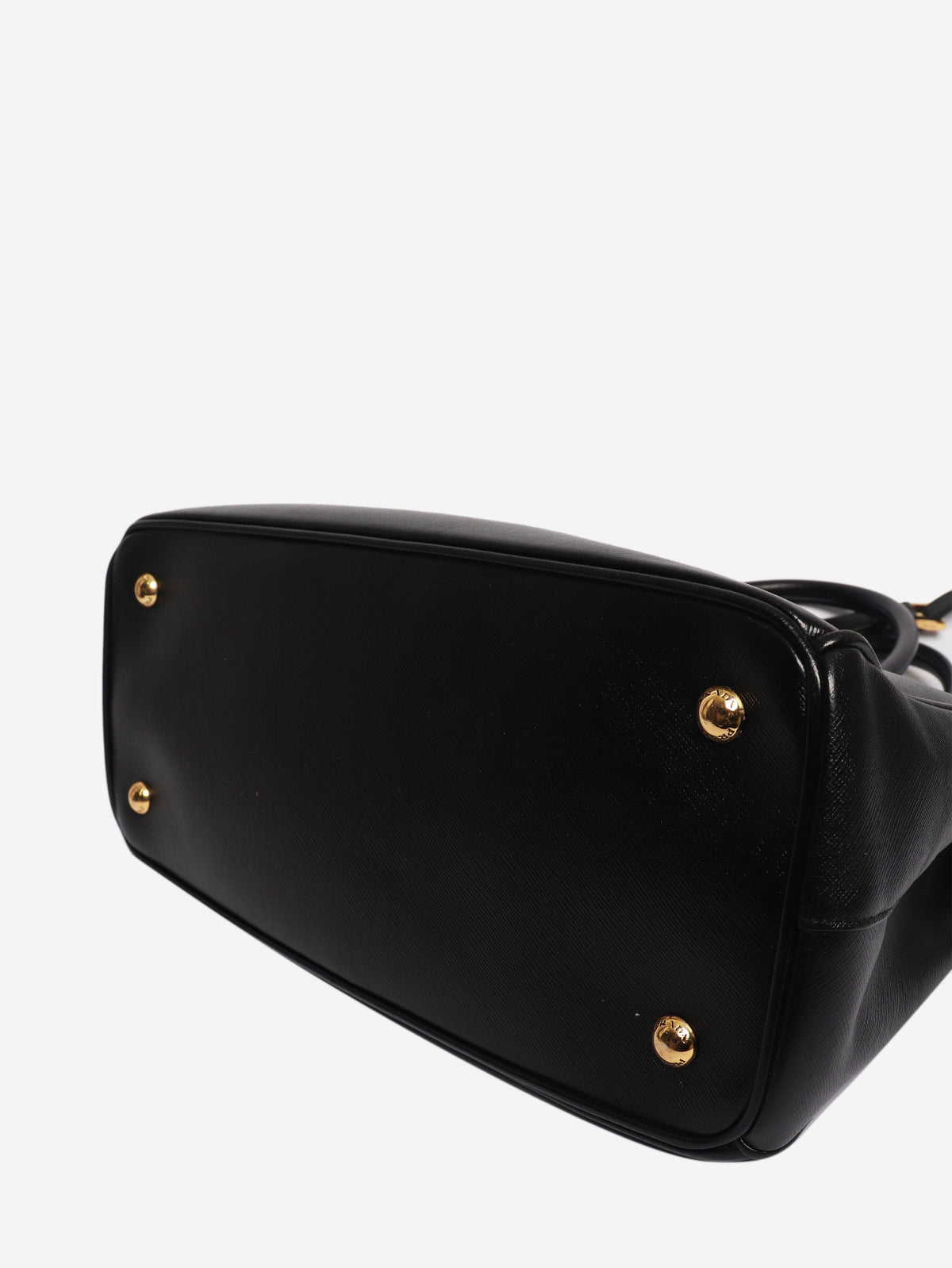 Black Saffiano leather Galleria bag Shoulder bags Prada 