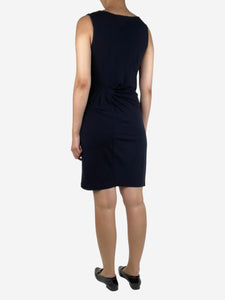 Michael Michael Kors Navy blue sleeveless ruched mini dress - size S