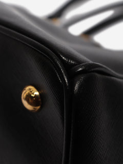 Black Saffiano leather Galleria bag Shoulder bags Prada 
