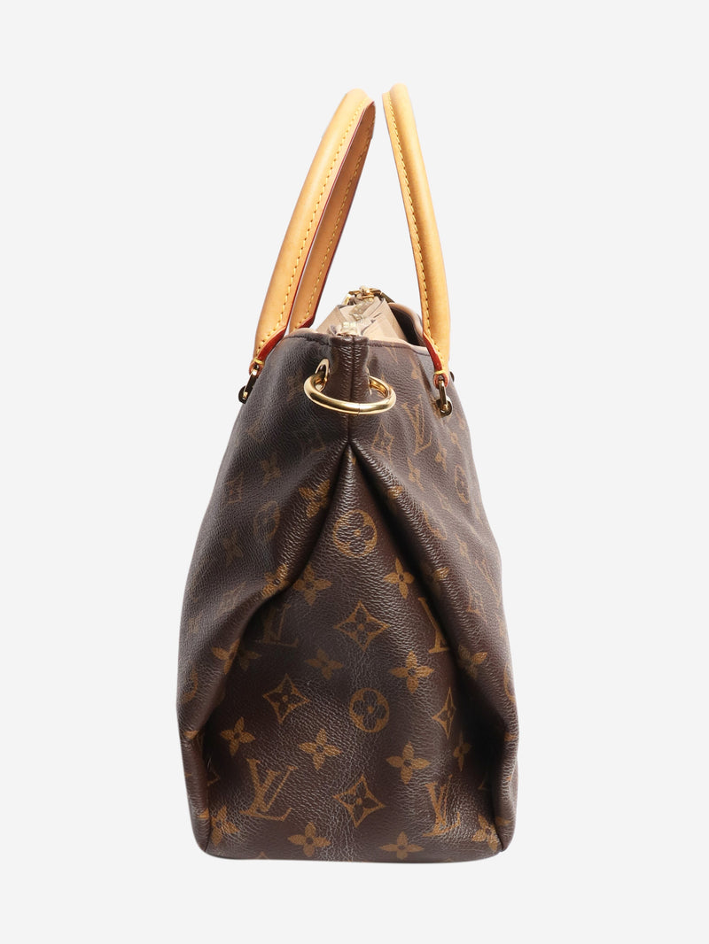 Brown 2016 Pallas MM Monogram bag Shoulder bags Louis Vuitton 