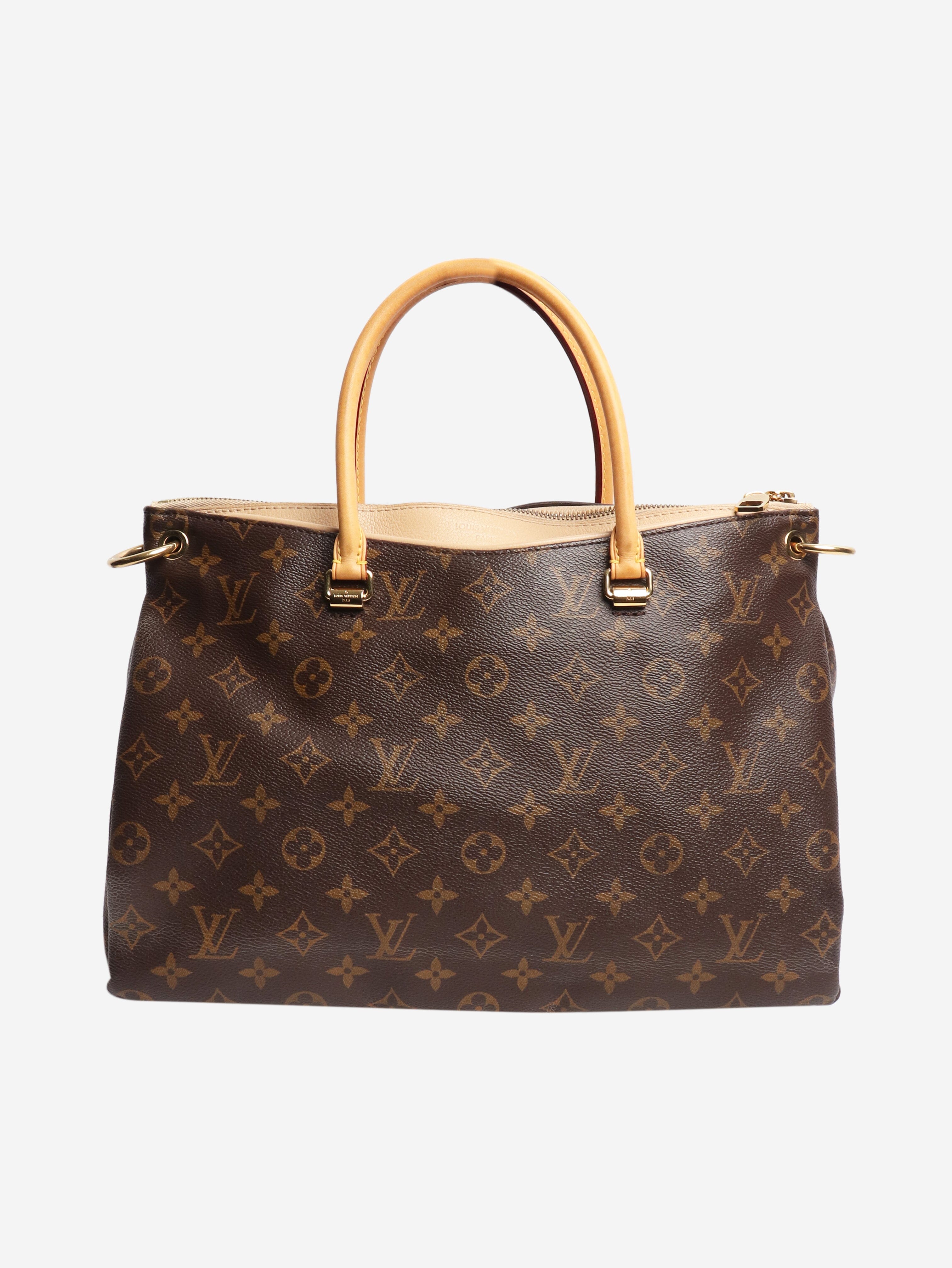 Brown 2016 Pallas MM Monogram bag Shoulder bags Louis Vuitton 