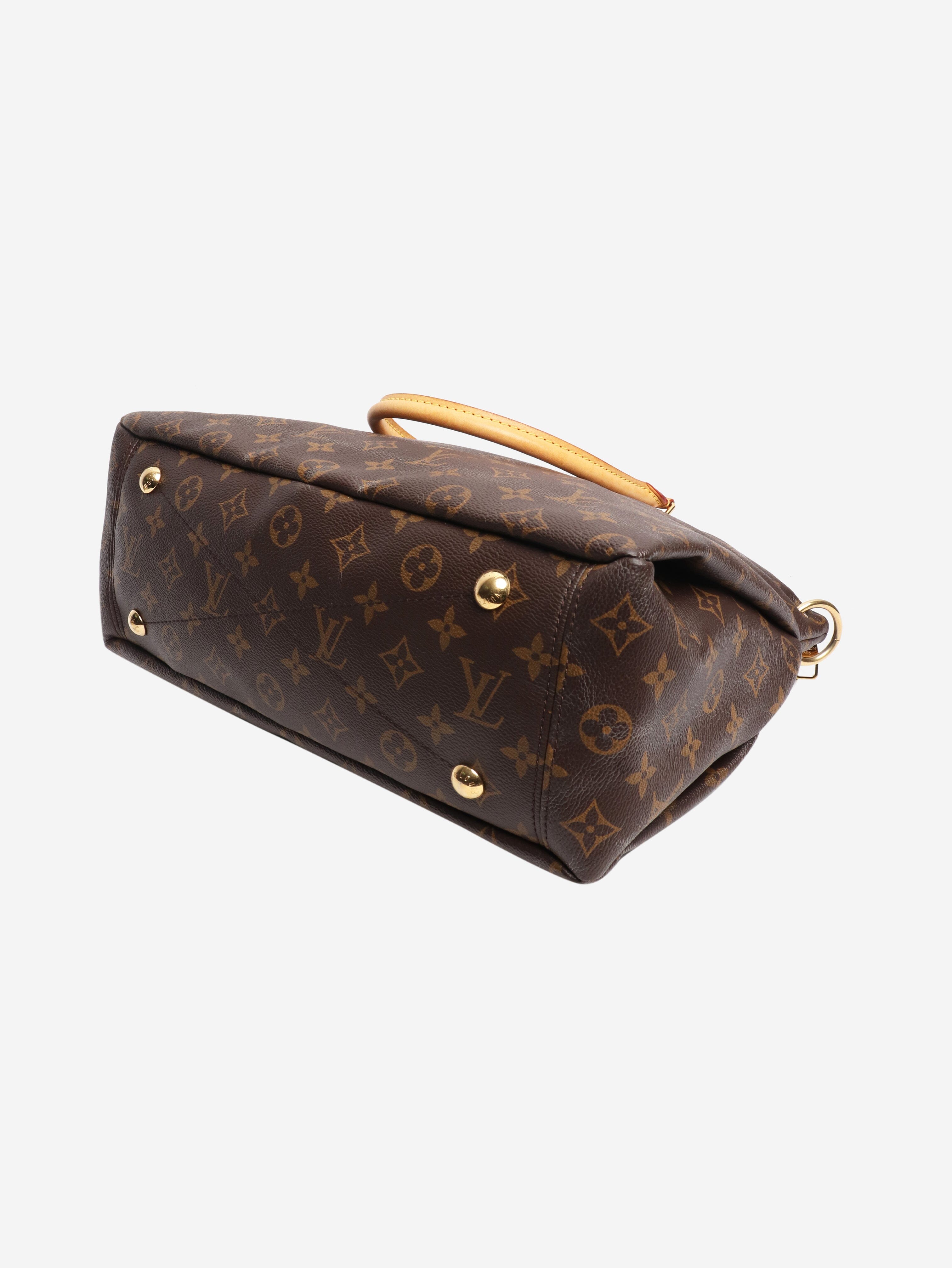 Brown 2016 Pallas MM Monogram bag Shoulder bags Louis Vuitton 