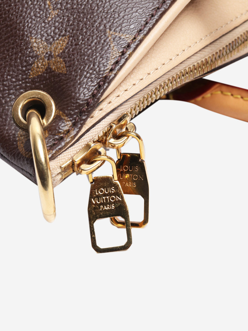 Brown 2016 Pallas MM Monogram bag Shoulder bags Louis Vuitton 