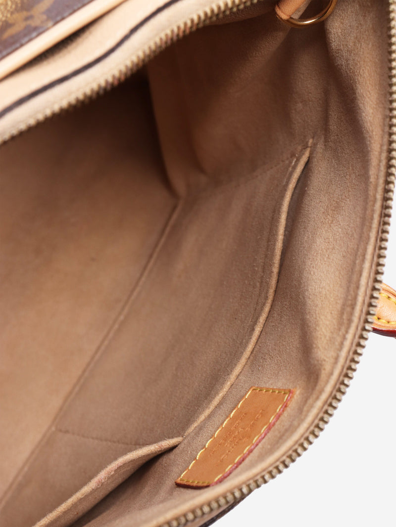 Brown 2016 Pallas MM Monogram bag Shoulder bags Louis Vuitton 