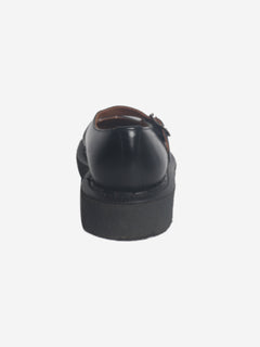 Black platform mary janes - size EU 36
