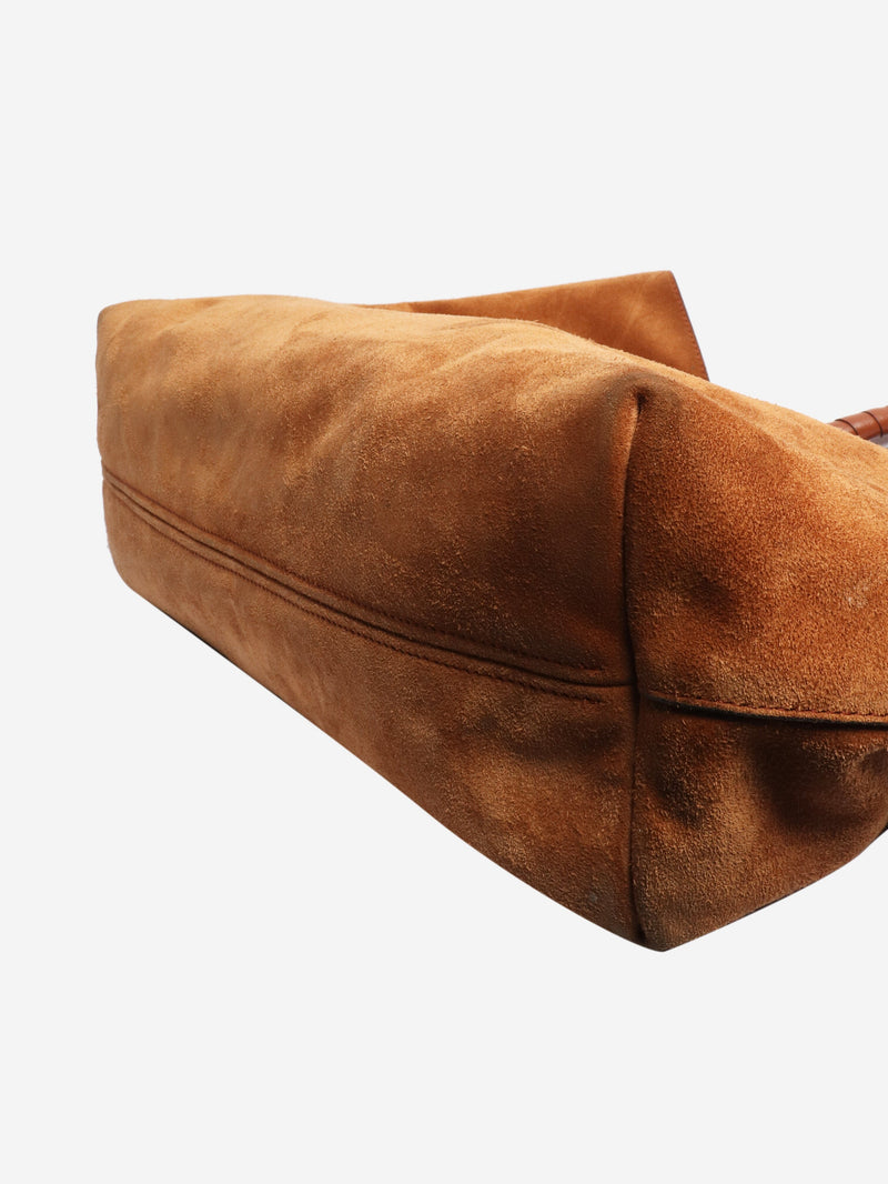 Brown suede tote bag Shoulder bags Chloe 