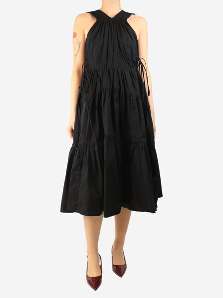 Black Libby poplin dress - size UK 8 product image