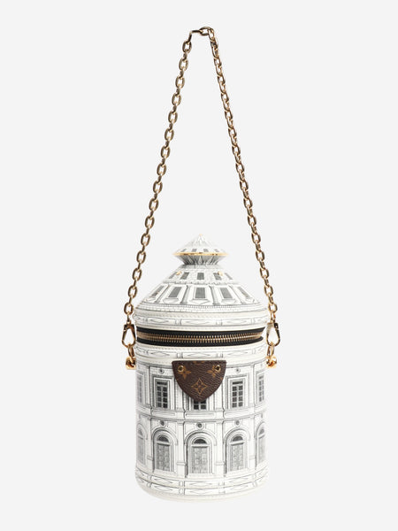 White Fornisetti Architettura Cannes Vase bag product image