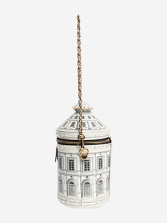 White Fornisetti Architettura Cannes Vase bag Shoulder bags Louis Vuitton 