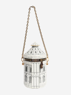 White Fornisetti Architettura Cannes Vase bag Shoulder bags Louis Vuitton 