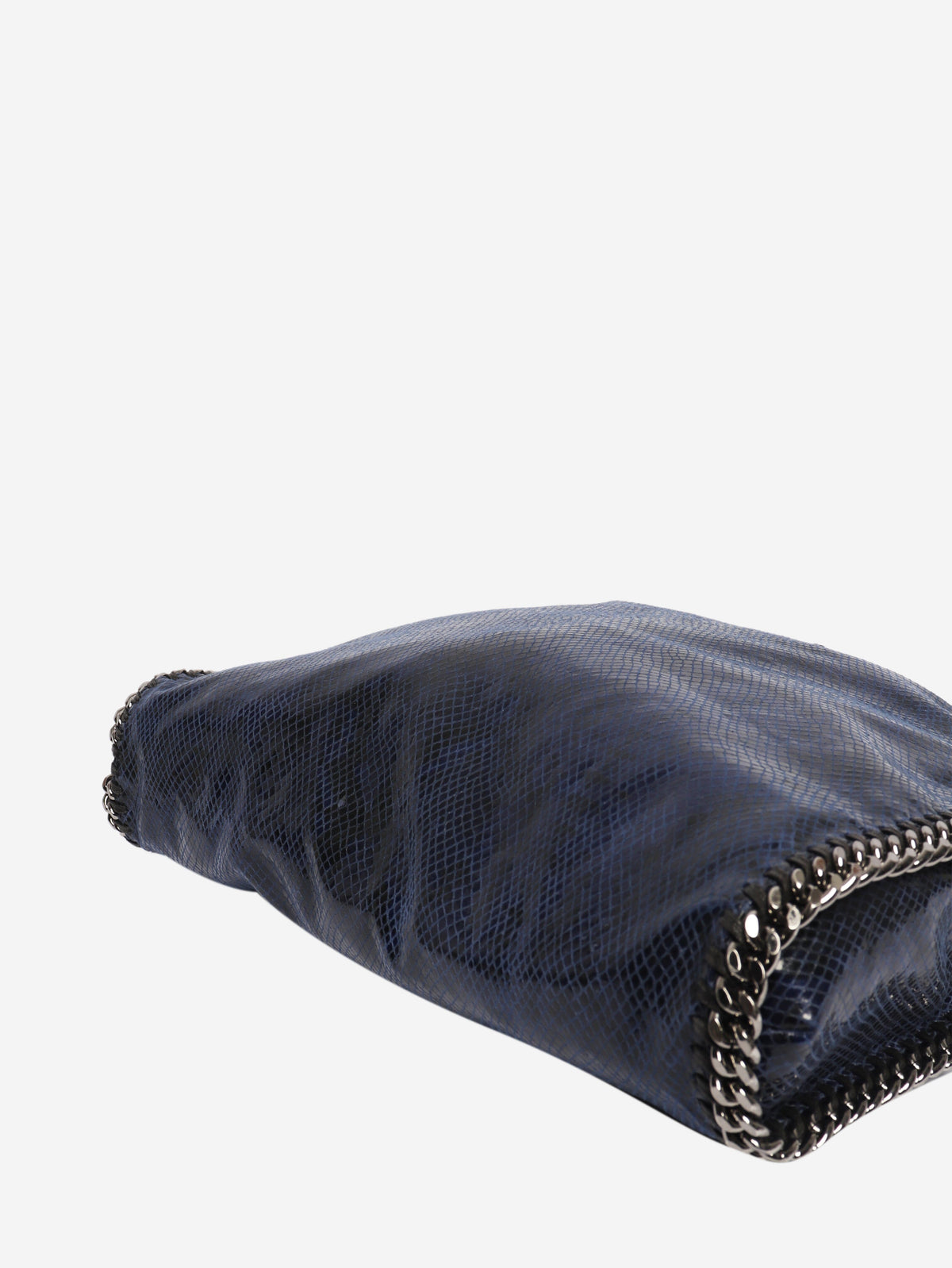 Navy python-effect Falabella tote bag Tote Bags Stella McCartney 