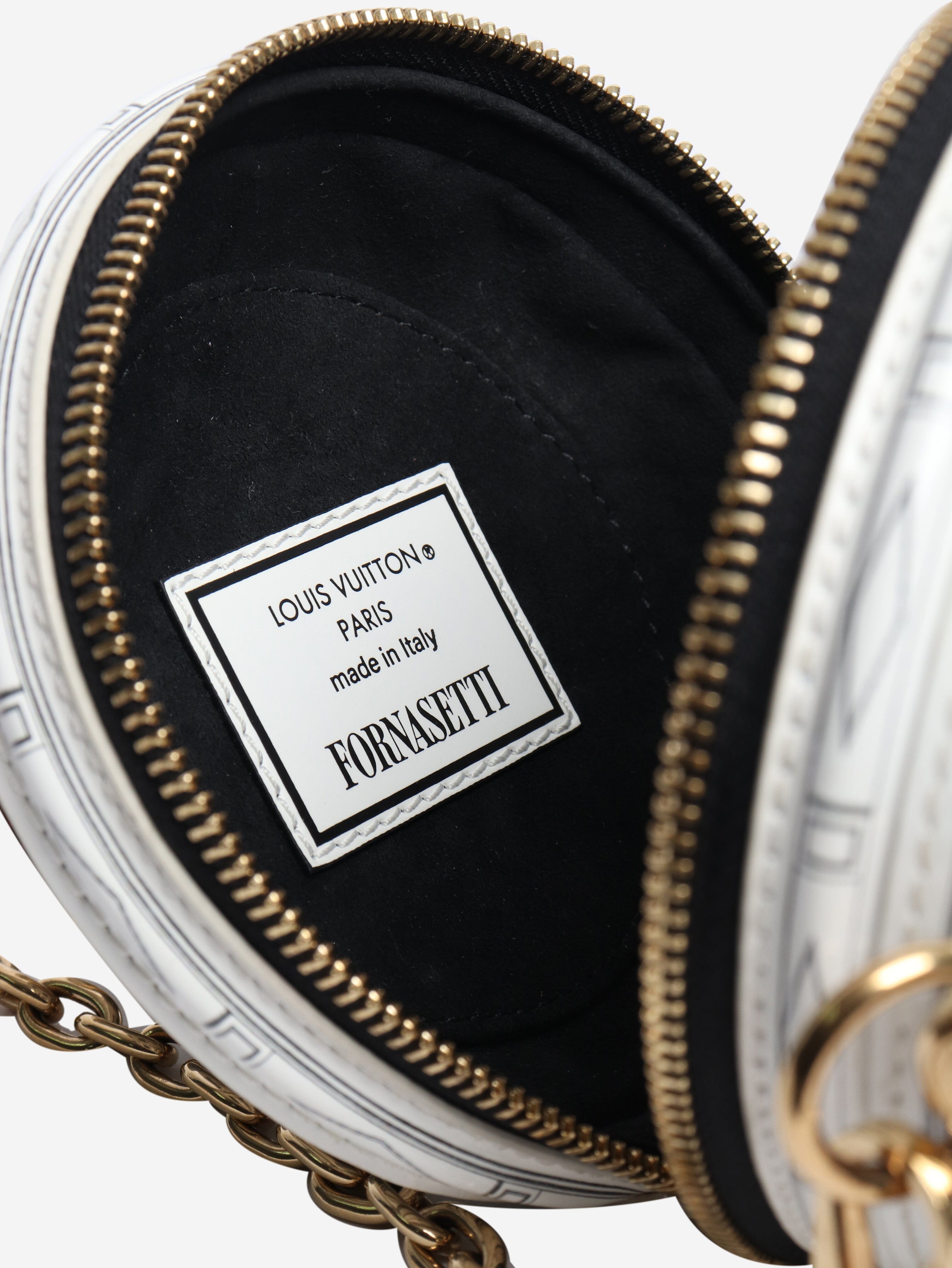White Fornisetti Architettura Cannes Vase bag Shoulder bags Louis Vuitton 