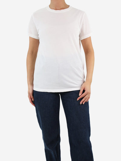White short-sleeved t-shirt - size UK 8 Tops Tom Ford 