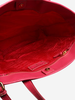Pink nylon tote bag Tote Bags Prada 