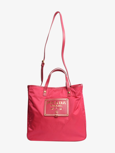 Pink nylon tote bag Tote Bags Prada 