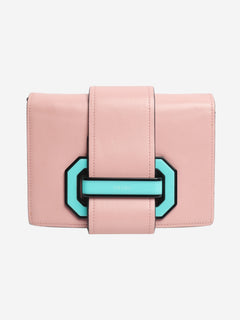 Pink City plex ribbon crossbody bag Shoulder bags Prada 