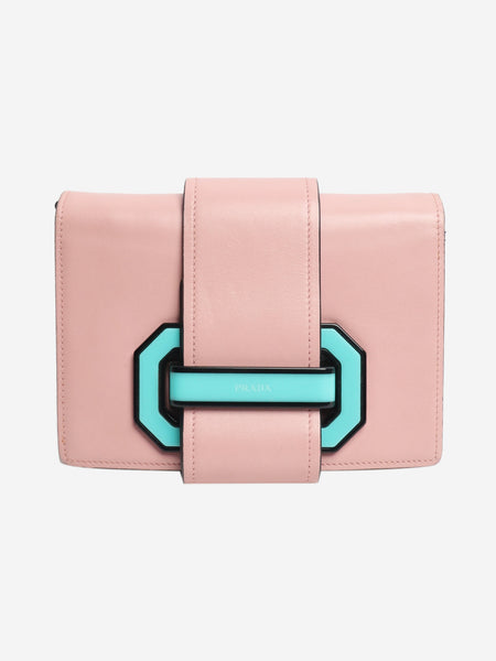 Pink City plex ribbon crossbody bag product image
