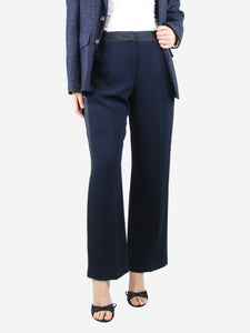 Atea Oceanie Navy tailored trousers - size UK 12