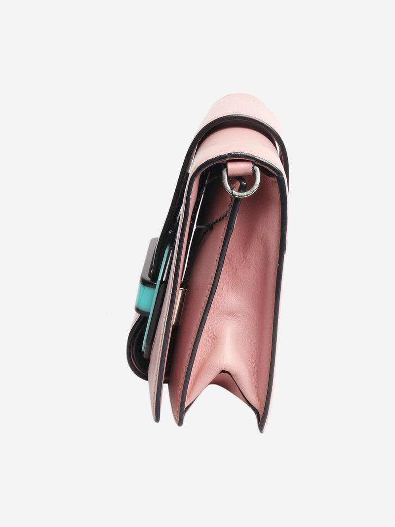 Pink City plex ribbon crossbody bag Shoulder bags Prada 