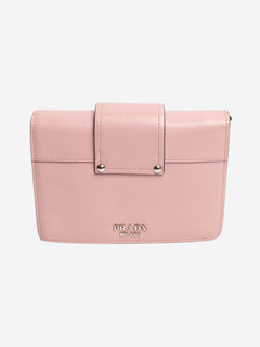 Pink City plex ribbon crossbody bag Shoulder bags Prada 