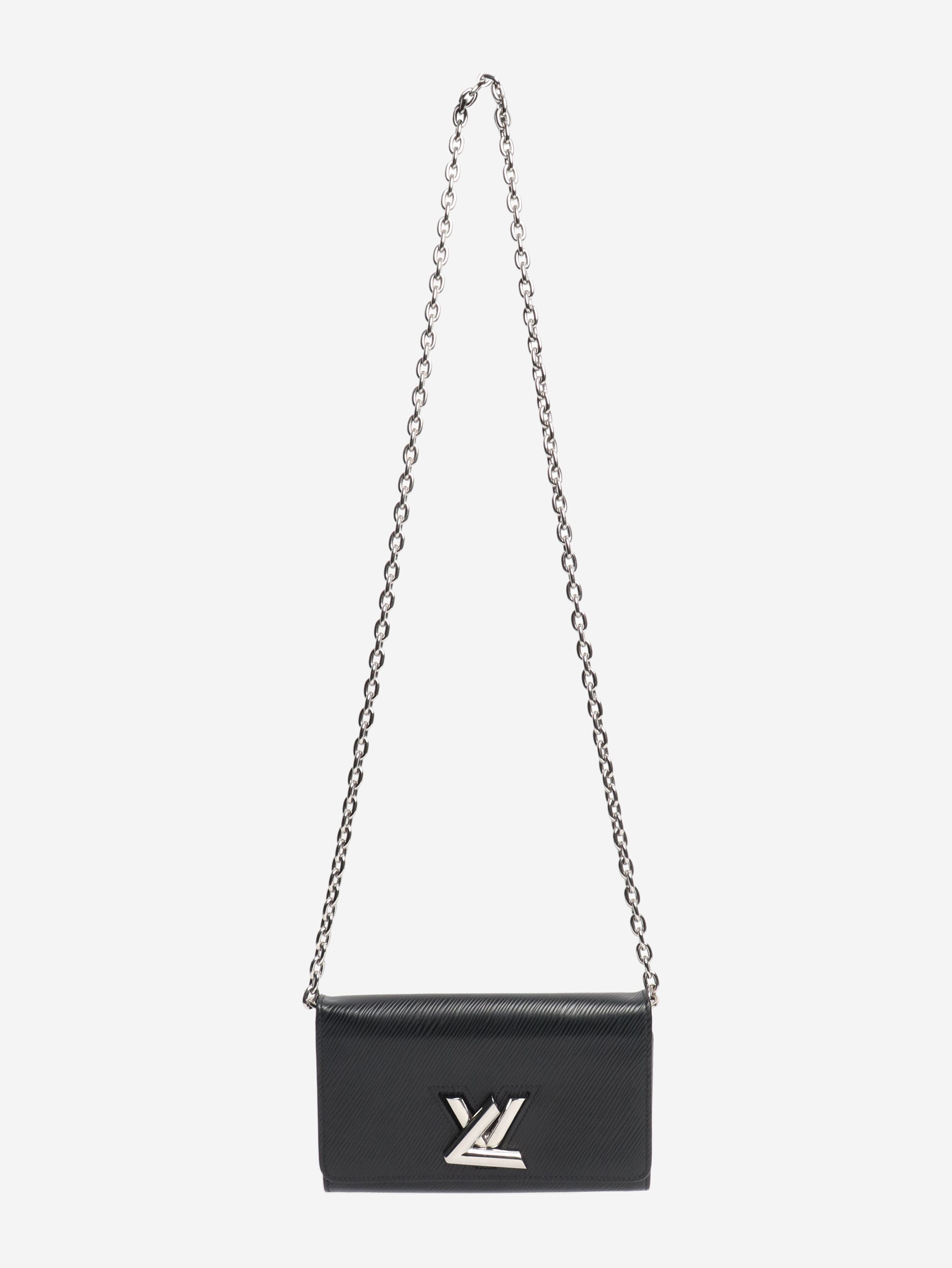 Black Twist chain wallet Cross-body bags Louis Vuitton 