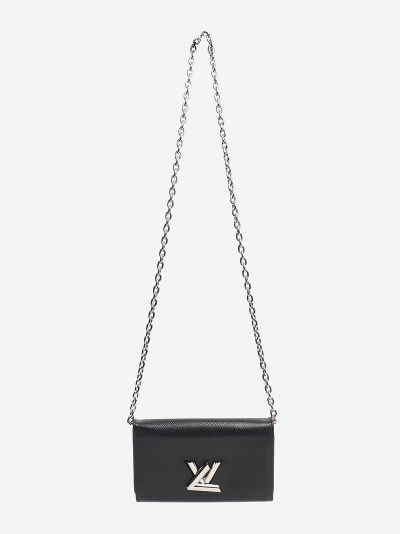 Black Twist chain wallet Cross-body bags Louis Vuitton 
