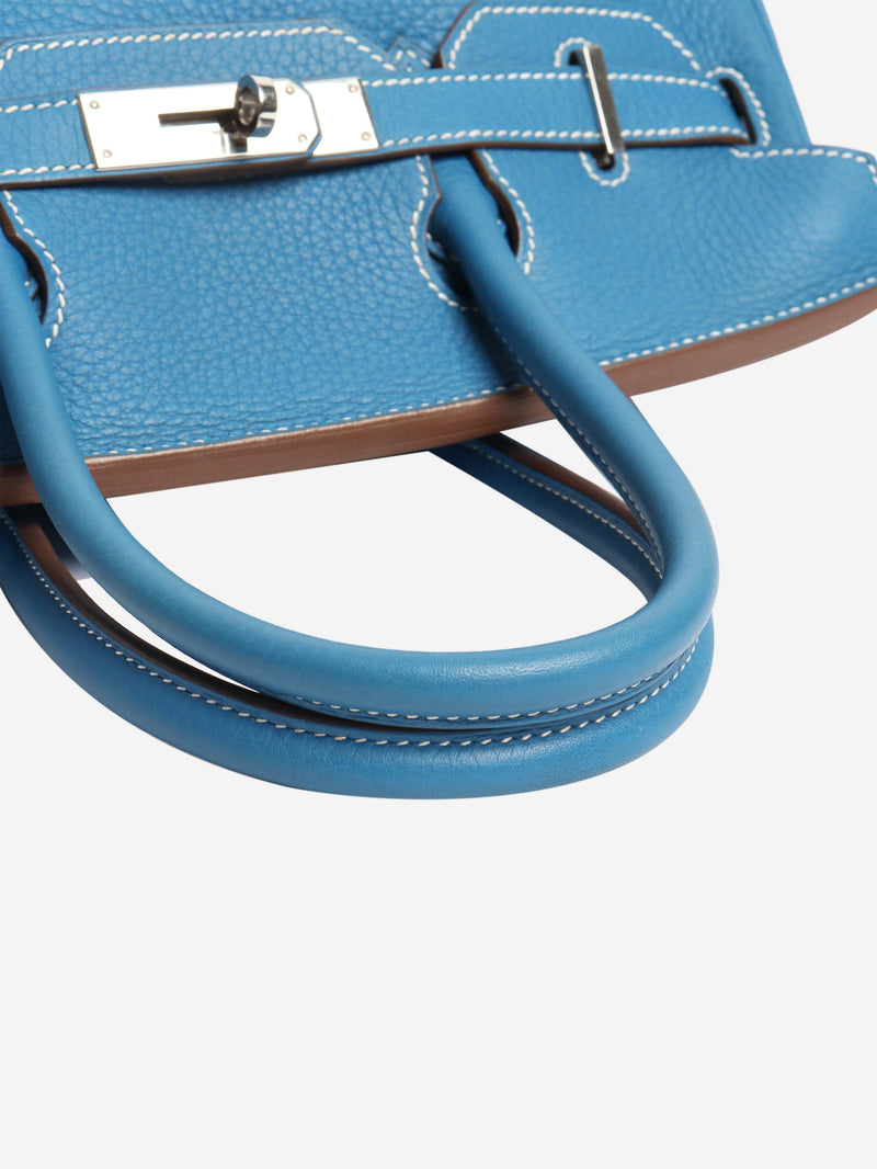 Blue 2011 Birkin 30 bag Top Handle Bags Hermes 