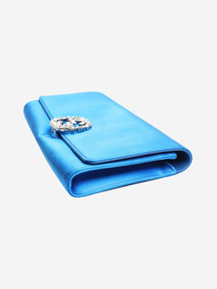 Blue GG crystal broadway clutch Shoulder bags Gucci 