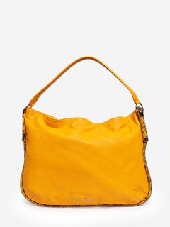 Yellow leather hobo shoulder bag with wallet Shoulder bags Jimmy Choo 