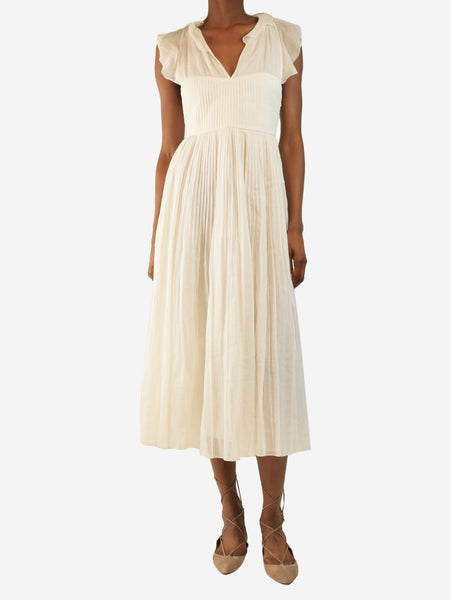 White Donna midi dress - size UK 6 product image